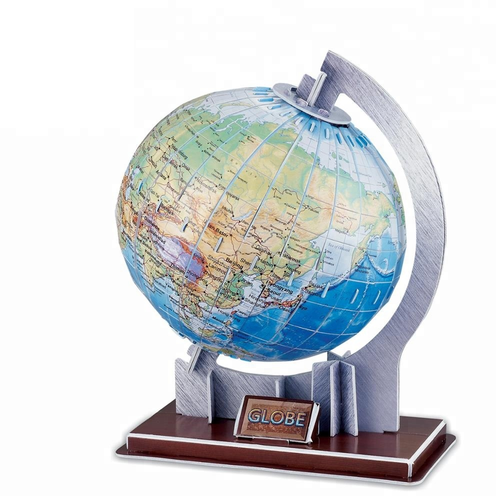 Globe 3D Paper puzzle