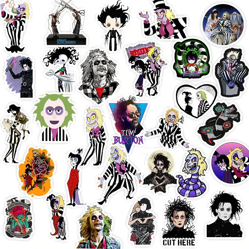 Tim Burton Stickers CheaperShoppingUK