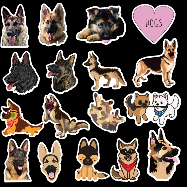 The German Shepherd Sticker
