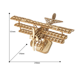 Airplane 3D Wooden Puzzle