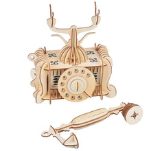 Load image into Gallery viewer, 3D Old Vintage Telephone Wooden Puzzle