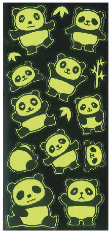 Glow Dark Sticker