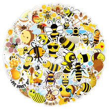 Load image into Gallery viewer, Bee Sticker