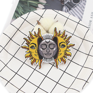 Sun and Moon Iron on Patch