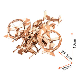 RDA Scorpion Gunship 3D Wodden Puzzle