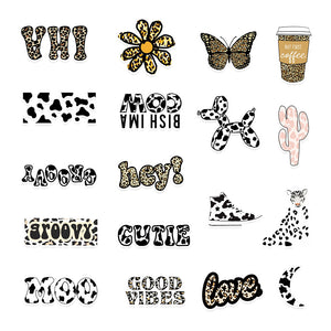 Leopard Style Stickers