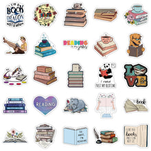 Load image into Gallery viewer, Book Reader Stickers