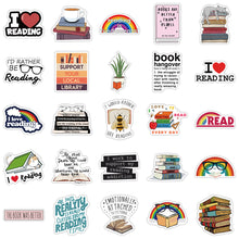 Load image into Gallery viewer, Book Reader Stickers