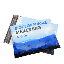 Load image into Gallery viewer, Aquariums Design Eco Friendly Mail bag - Small business mail bag Startup Mail bag