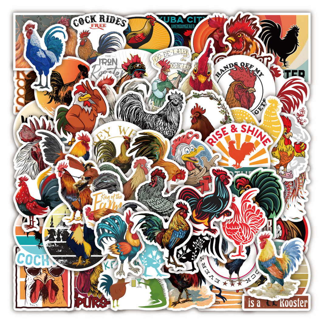 Rooster Stickers