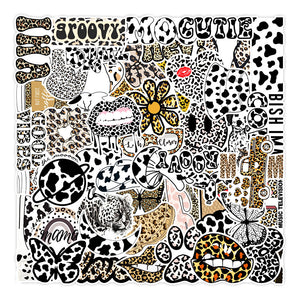 Leopard Style Stickers