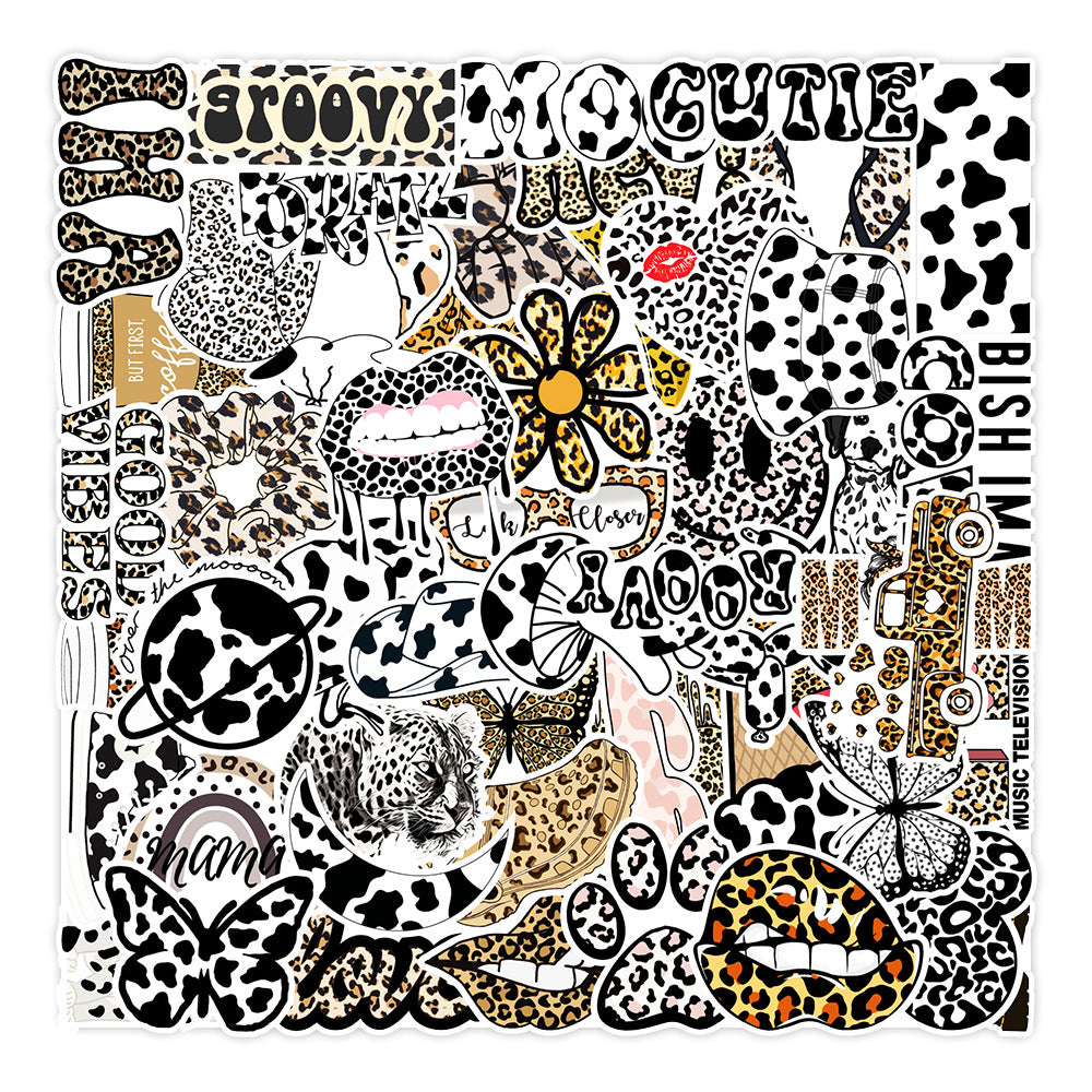 Leopard Style Stickers