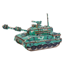 Load image into Gallery viewer, Military Army Tank 3D Wooden Puzzle