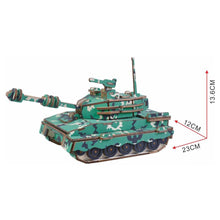 Load image into Gallery viewer, Military Army Tank 3D Wooden Puzzle