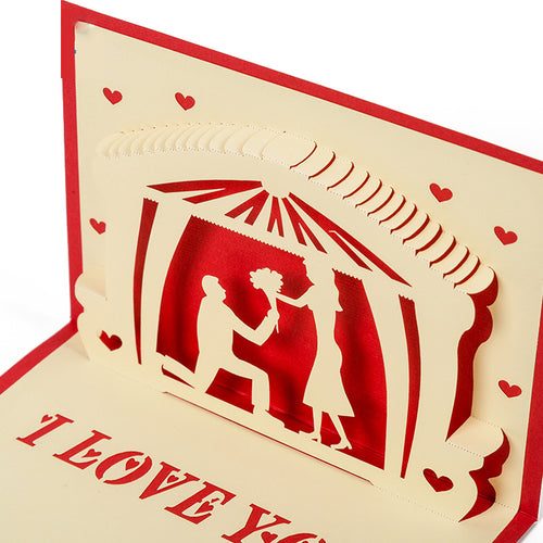 Valentines Day Pop Up Card