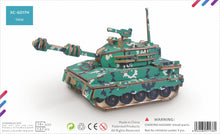 Load image into Gallery viewer, Military Army Tank 3D Wooden Puzzle