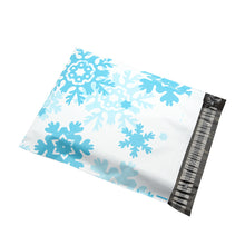 Load image into Gallery viewer, Snowflake Design Mail bag - Small business mail bag Startup Mail bag