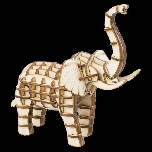 Elephant 3D Wooden Puzzle