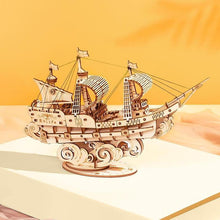 Load image into Gallery viewer, Sailing Ship 3D Puzzle